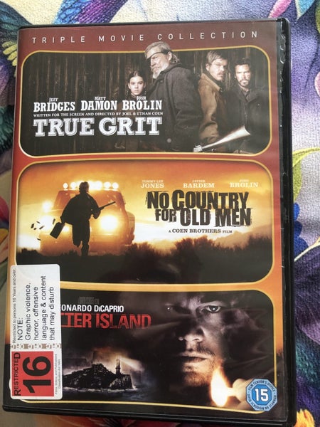 “True Grit / No Country For Old Men / Shutter Island.”