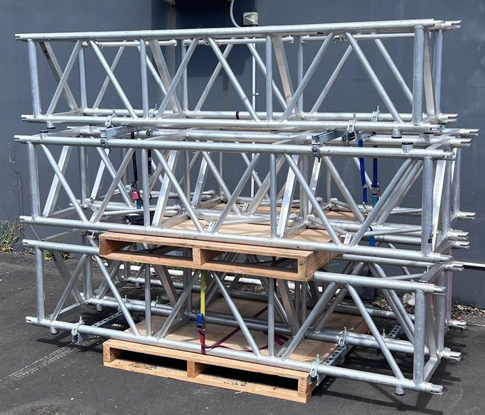 $1 Reserve - Quad Stage Lighting Aluminum Truss | 2450mm | Set of 5 | Used Carousel 2