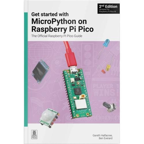 Raspberry Pi Official 2nd Edition Get Started with MicroPython on Raspberry Pi Carousel 1