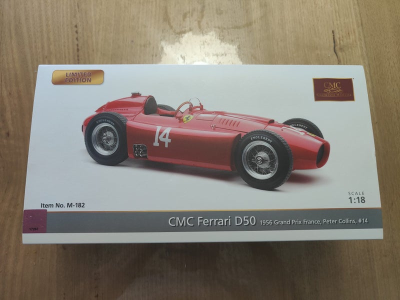 CMC ferrari D50 1956 Peter Colins Carousel 1