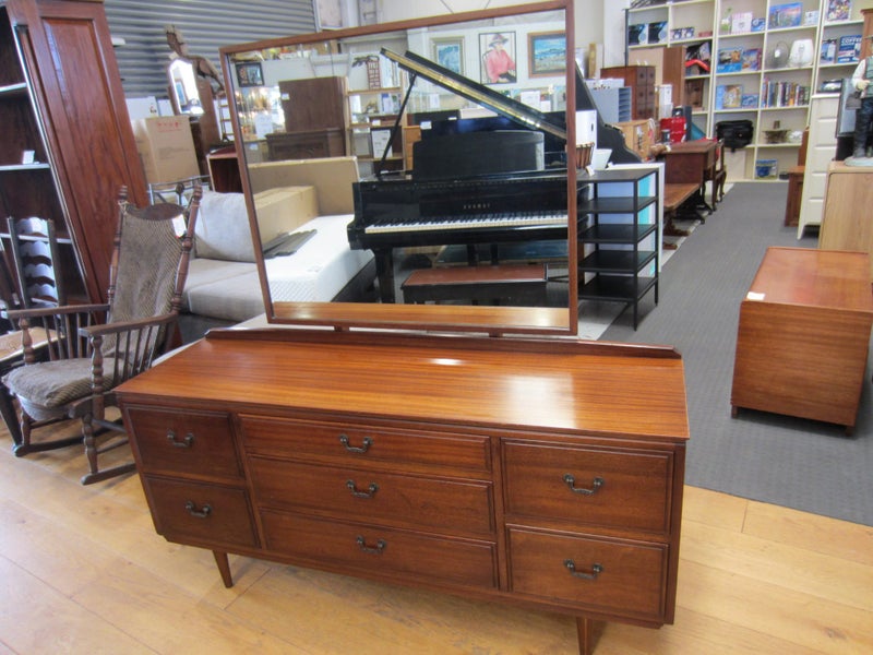 Mahogany 7 Drawer Dressing Table Carousel 2