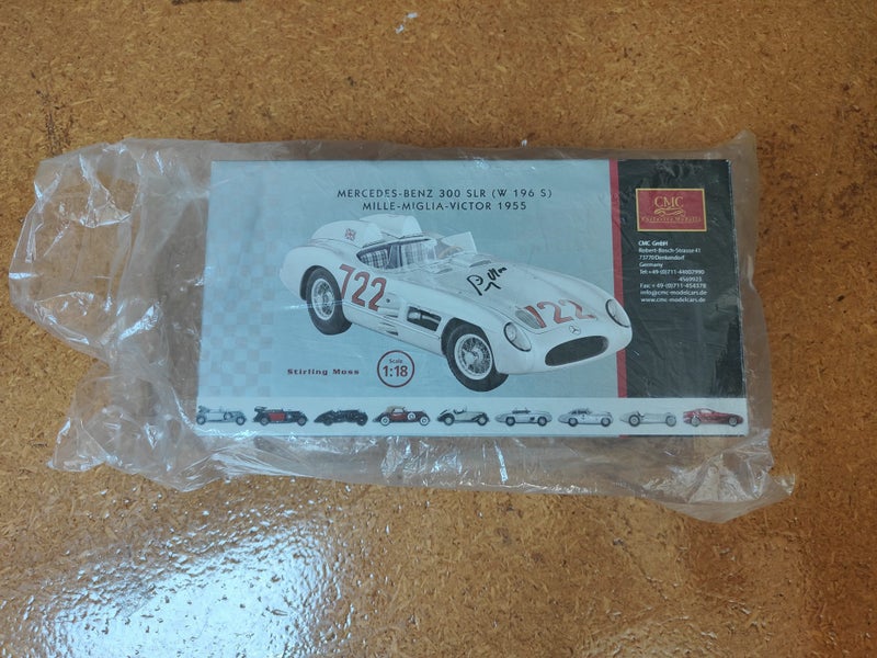 1955 Benz 300slr Mille Miglia Winner with Stirling Moss signature Carousel 5
