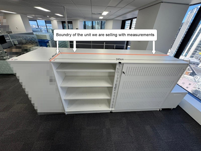 Office Storage, Office Divider, Office Credenza 2400mm Carousel 2