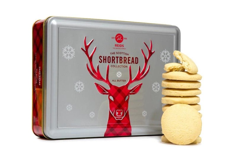 Reids of Caithness: Reindeer Festive Shortbread Tin - 300g Carousel 1