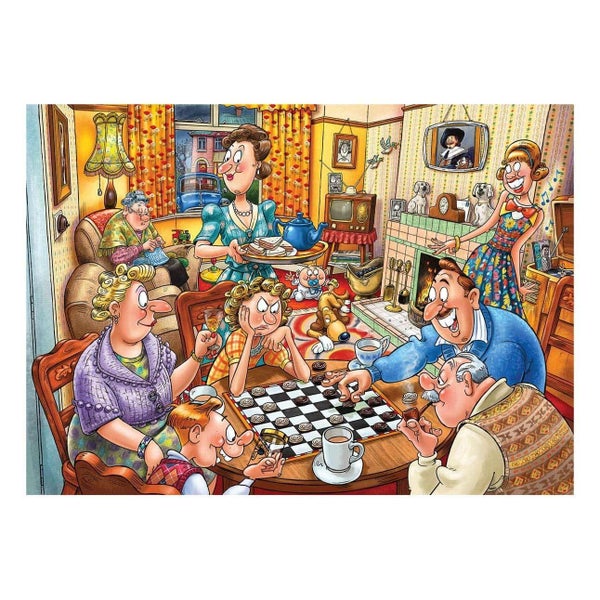 Wasgij? Destiny #25: Games Night (1000pc Jigsaw) Carousel 2