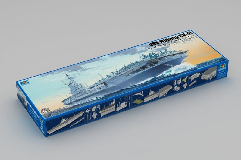 Trumpeter 1/350 Scale USS Midway CV-41 1945 Aircraft Carrier Plastic Model Ki... Carousel 1