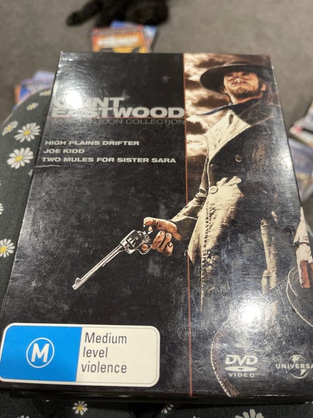 Clint Eastwood western collection; high Plains, joker, two mules for sista Sara