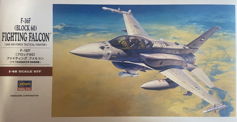 Hasegawa 1/48 Scale F-16F Block 60 Fighting Falcon Plastic Model Kit 0724464521146614019112