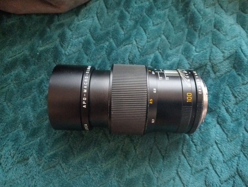 Leica APO-Macro-Elmarit-R 100mm f/2.8 – 3-CAM – Excellent Condition64519306437762110