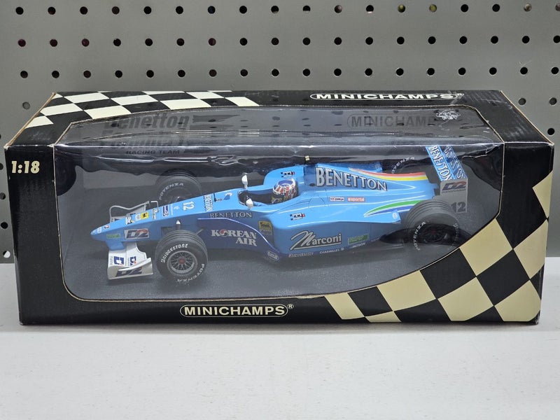 1/18 Benetton Playlife B200 - Alexander Wurz 2000 Formula 1 Carousel 1