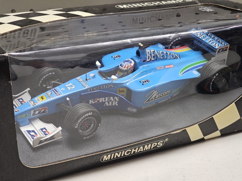 1/18 Benetton Playlife B200 - Alexander Wurz 2000 Formula 1 Carousel 2