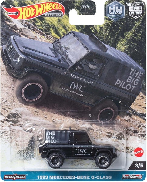 HOT WHEELS 1993 Mercedes-Benz G-Class Car Premium Culture Off Road Carousel 1