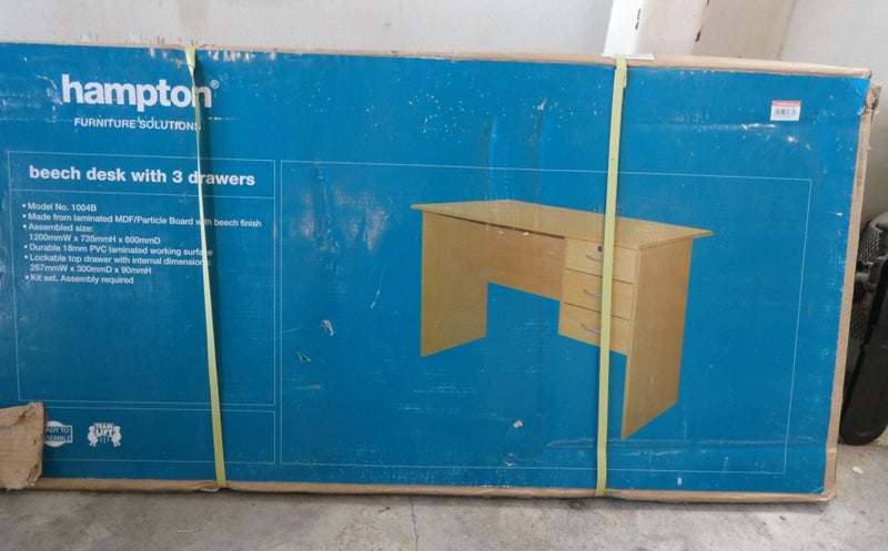 3 Draw Computer or Study Desk Carousel 1