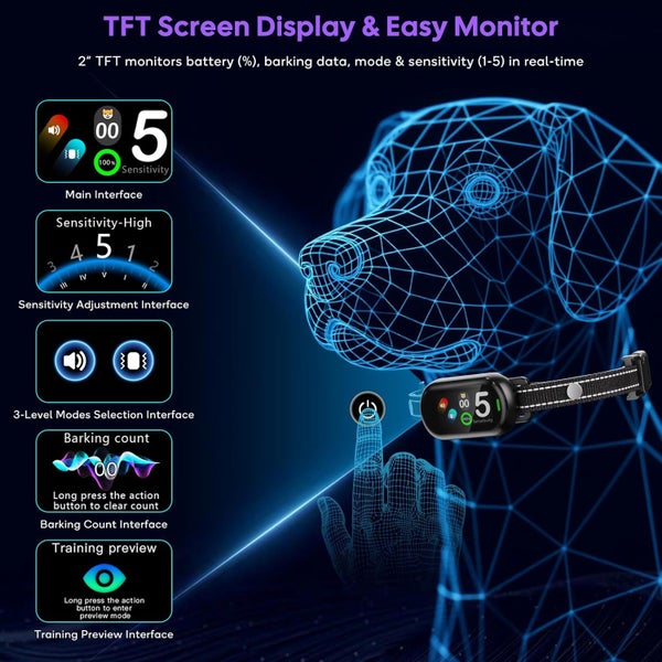 Anti Bark Dog Collar Local NZ Clearance64835746629890114