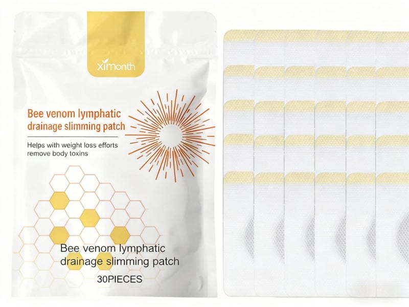 Bee Venom Lymphatic Drainage Slimming Plasters Patch Belly Weight Loss Carousel 6