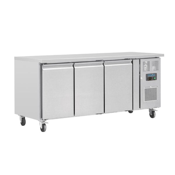 Polar U-Series Triple Door Counter Fridge - 417Ltr UA048-A Carousel 1