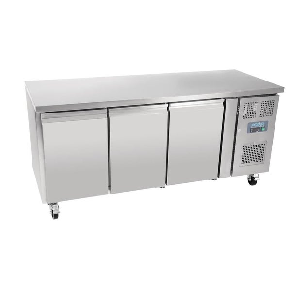 Polar U-Series Triple Door Counter Fridge - 417Ltr UA048-A Carousel 2