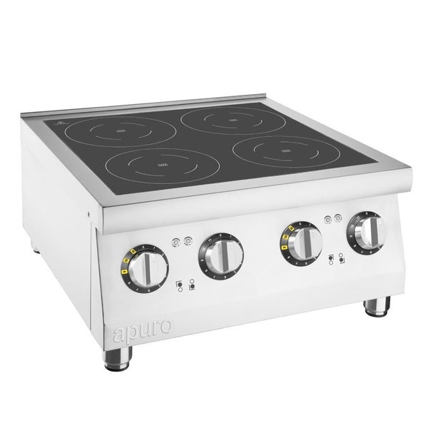 Apuro 4 Zone Induction Hob 2 x 3kW CU558-A Carousel 2