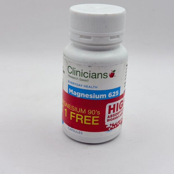 Clinicians Magnesium 625 High Absorption - 90 Capsules Carousel 1