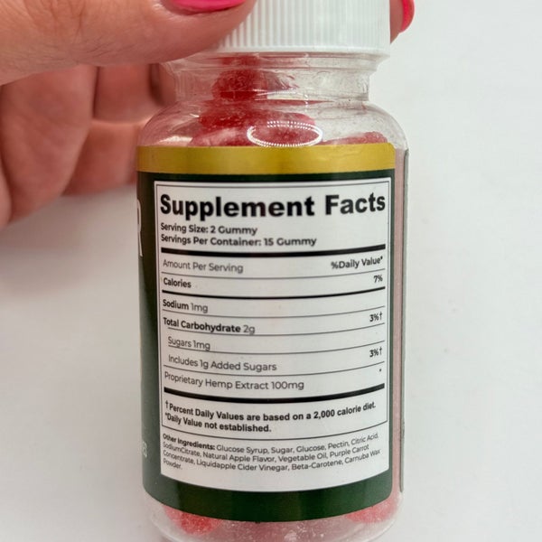 Forever Hemp Gummies 1500mg Total Hemp Extract - 30 Pieces Carousel 2