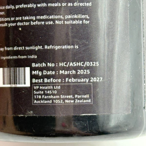 Herbicare Ashwagandha Capsules - 90 Capsules Carousel 4