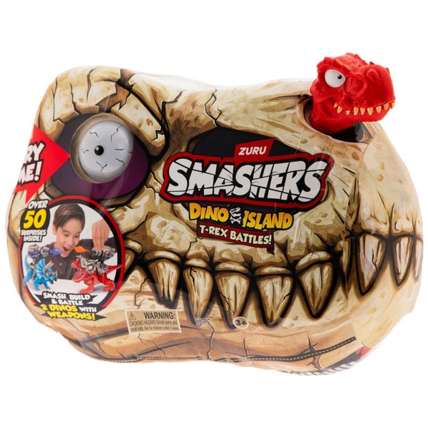 Zuru Smashers Dino Island Discovery Toy - T-Rex Battles ( BRAND NEW ) Carousel 1