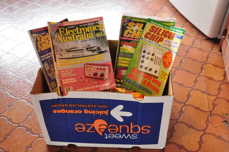 Silicon Chip and Electronics Australia Magazines. Carousel 1