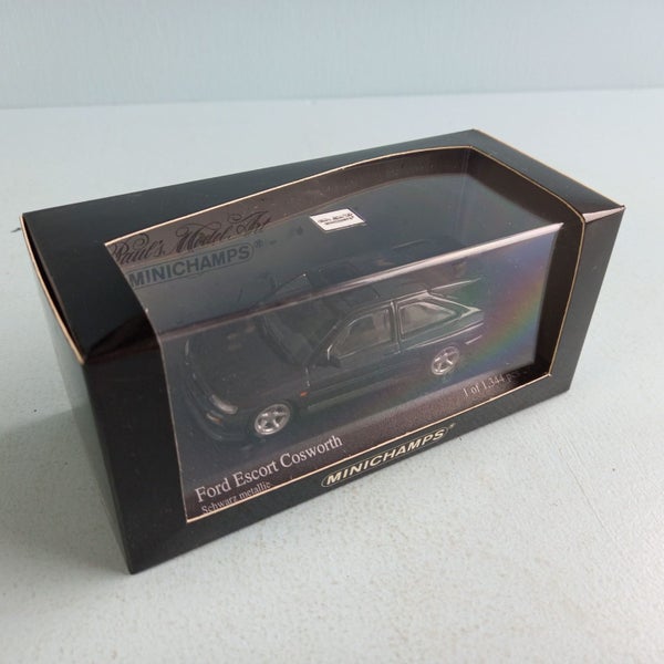 1992 Ford Escort Cosworth Black Metallic ~ Minichamps 1/43 Carousel 5