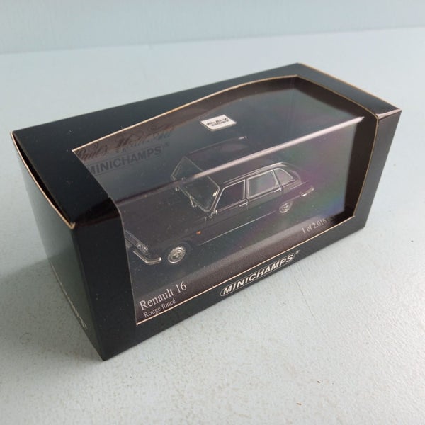 1965 Renault 16 Dark Red ~ Minichamps 1/43 Carousel 5