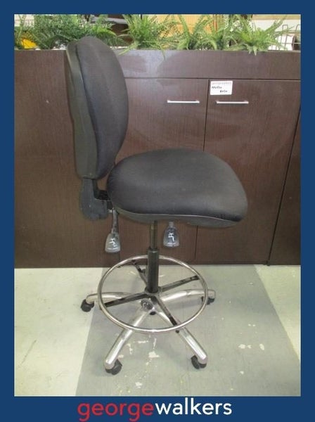 PR6385 Black EOS Arena 2.40 High Rise Office Chair Carousel 2