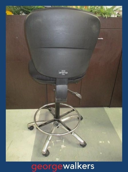 PR6385 Black EOS Arena 2.40 High Rise Office Chair Carousel 6