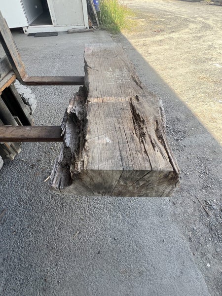 158 cm Solid Thick Rata Slab – 158 × 57/50 × 20.5 cm (~150 kg)64526640374019111