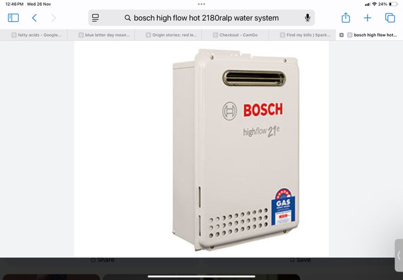 Lpg gas water heater Carousel 1