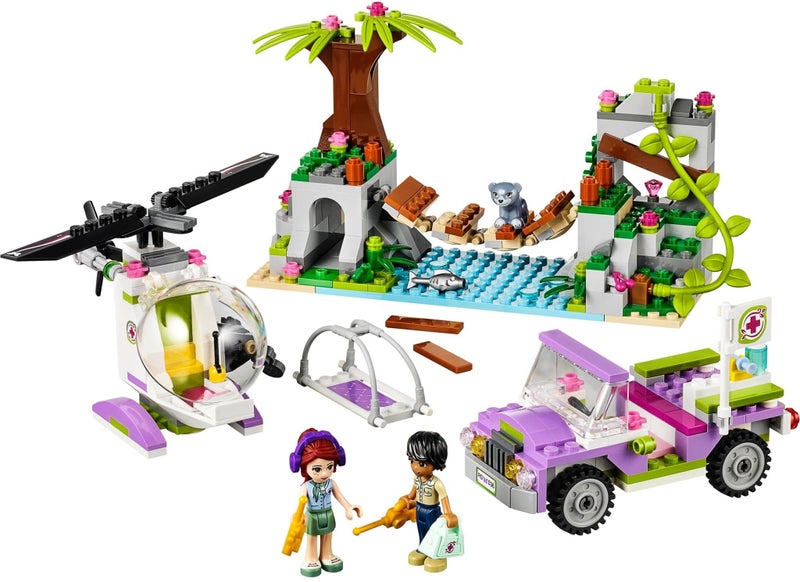 ADORABLE LEGO FRIENDS SET - 41036 JUNGLE BRIDGE RESCUE Carousel 2
