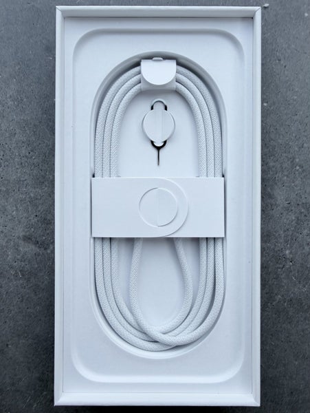 Apple iPhone 16 white 256GB unlocked complete with box and accessories, as new.64527466609795114