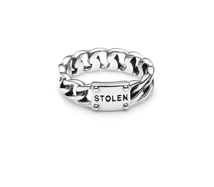 STOLEN GIRLFRIENDS CLUB | CURB RING SLIM - Size L Carousel 1
