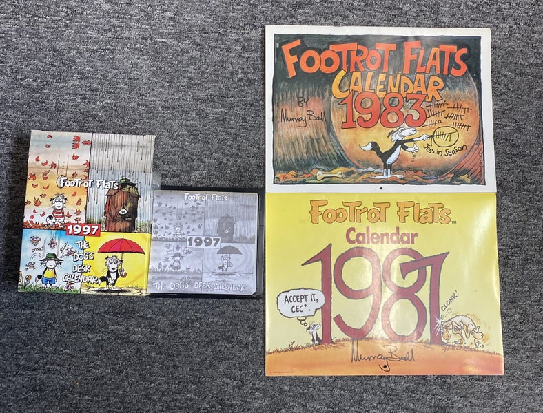 footrot flat calendars x3 Carousel 1