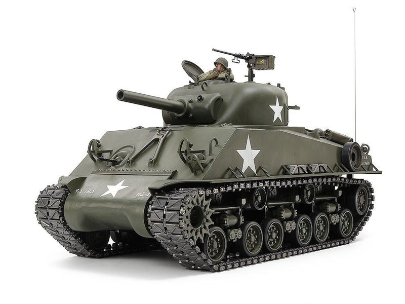 Tamiya 56048 1/16 M4 Sherman 105mm Howitzer Scale Electric RC Tank (Mechanica... Carousel 1