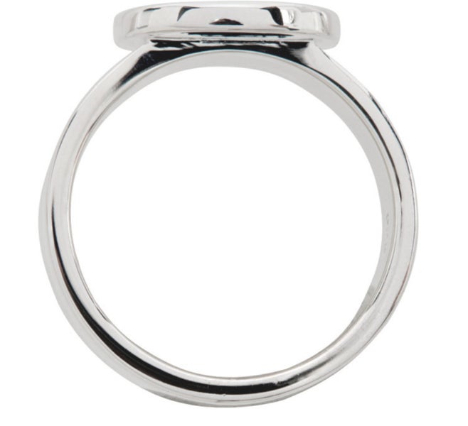 STOLEN GIRLFRIENDS CLUB | Silver S-Logo Cap Ring - Size N Carousel 3