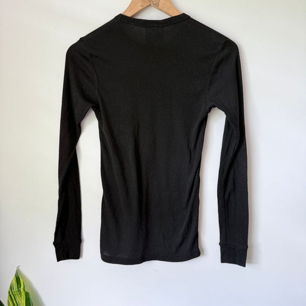 Kathmandu XS Black Long-Sleeve Thermal Shirt Carousel 6