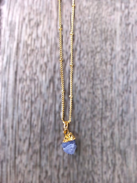 Birthstone Necklace, Gemstone Necklace, November Citrine Birthstone Necklace Carousel 2