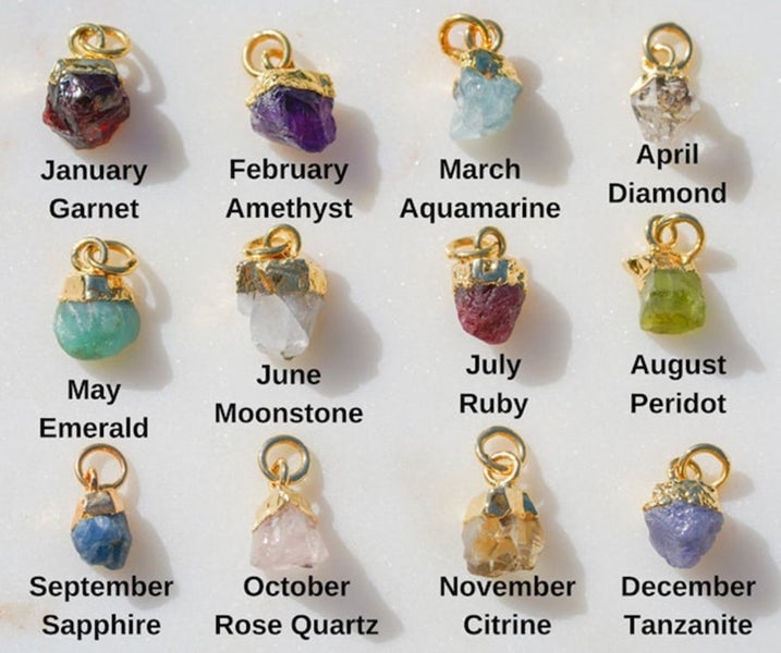 Birthstone Necklace, Gemstone Necklace, August Peridot Birthstone Necklace Carousel 13