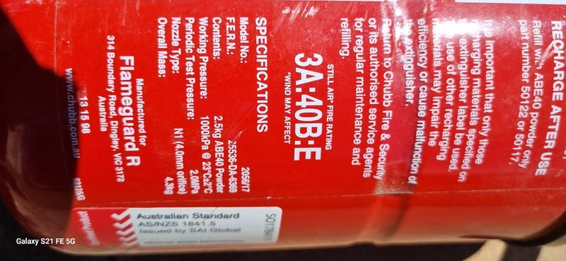 FIRE EXTINGUISHER Carousel 3