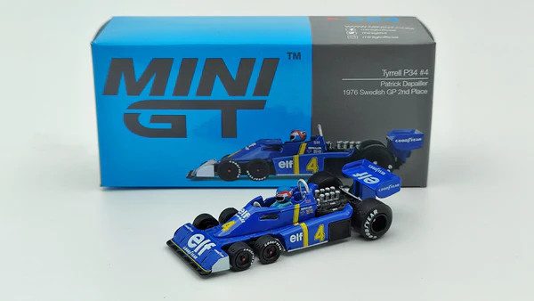 Mini GT Tyrrell P34 #4 Patrick Depailler Carousel 1