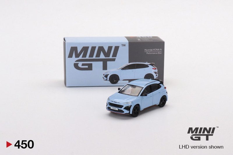 Mini GT Hyundai KONA N Performance Blue Carousel 1