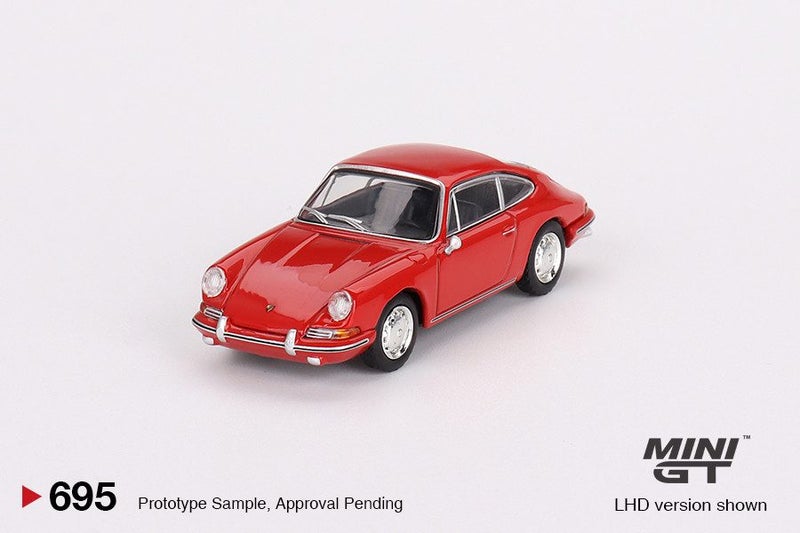 Mini GT Porsche 901 1963 Signal Red Carousel 2
