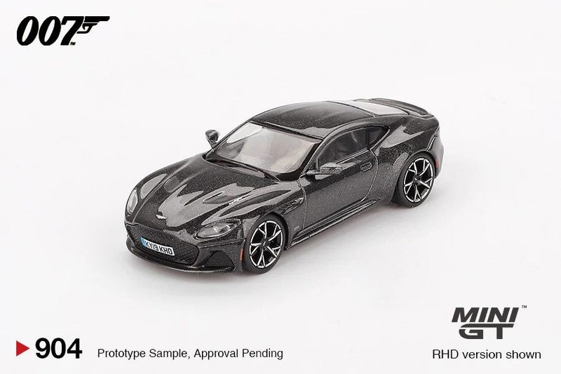 Mini GT Aston Martin DBS "No Time To Die" / English Blister Packaging Carousel 1