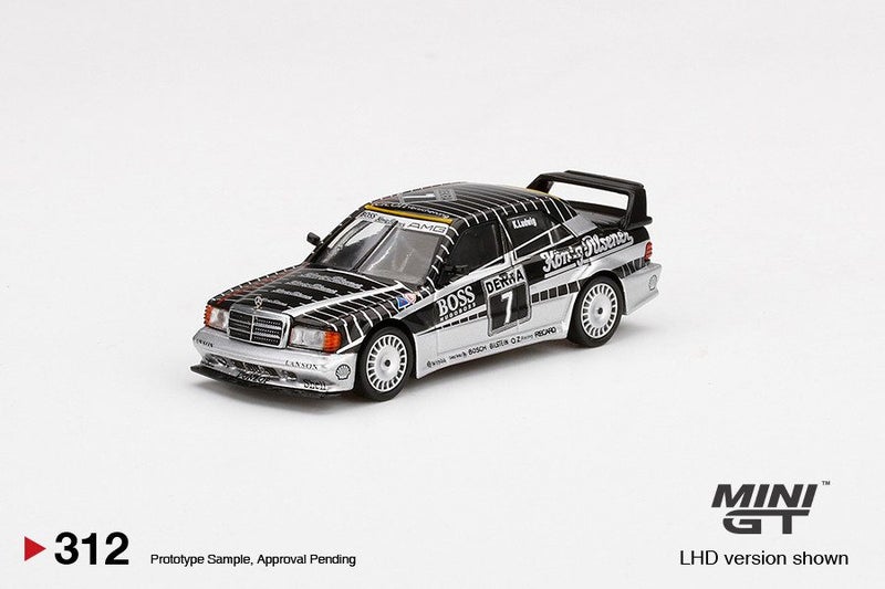 Mini GT Mercedes-Benz 190E 2.5-16 Evolution II #7 AMG-Mercedes 1990 DTM Carousel 2