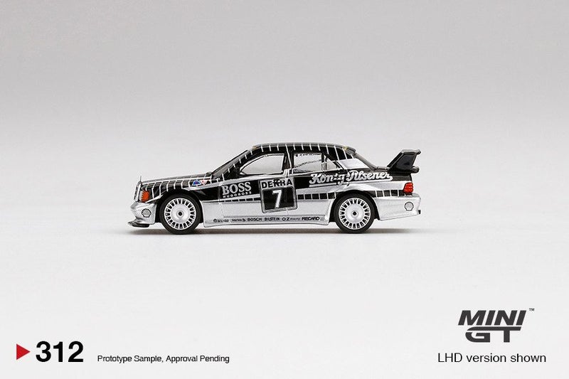 Mini GT Mercedes-Benz 190E 2.5-16 Evolution II #7 AMG-Mercedes 1990 DTM Carousel 4