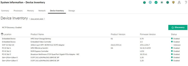 HPE DL380 Gen10 plus server12Core 64GB RAM 128GB NVME MR416 CTRL Rail kit64527536868610114